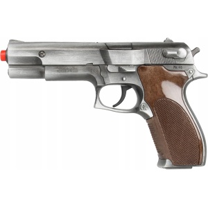 Metalowy pistolet policyjny Gonher 45/1 Gold